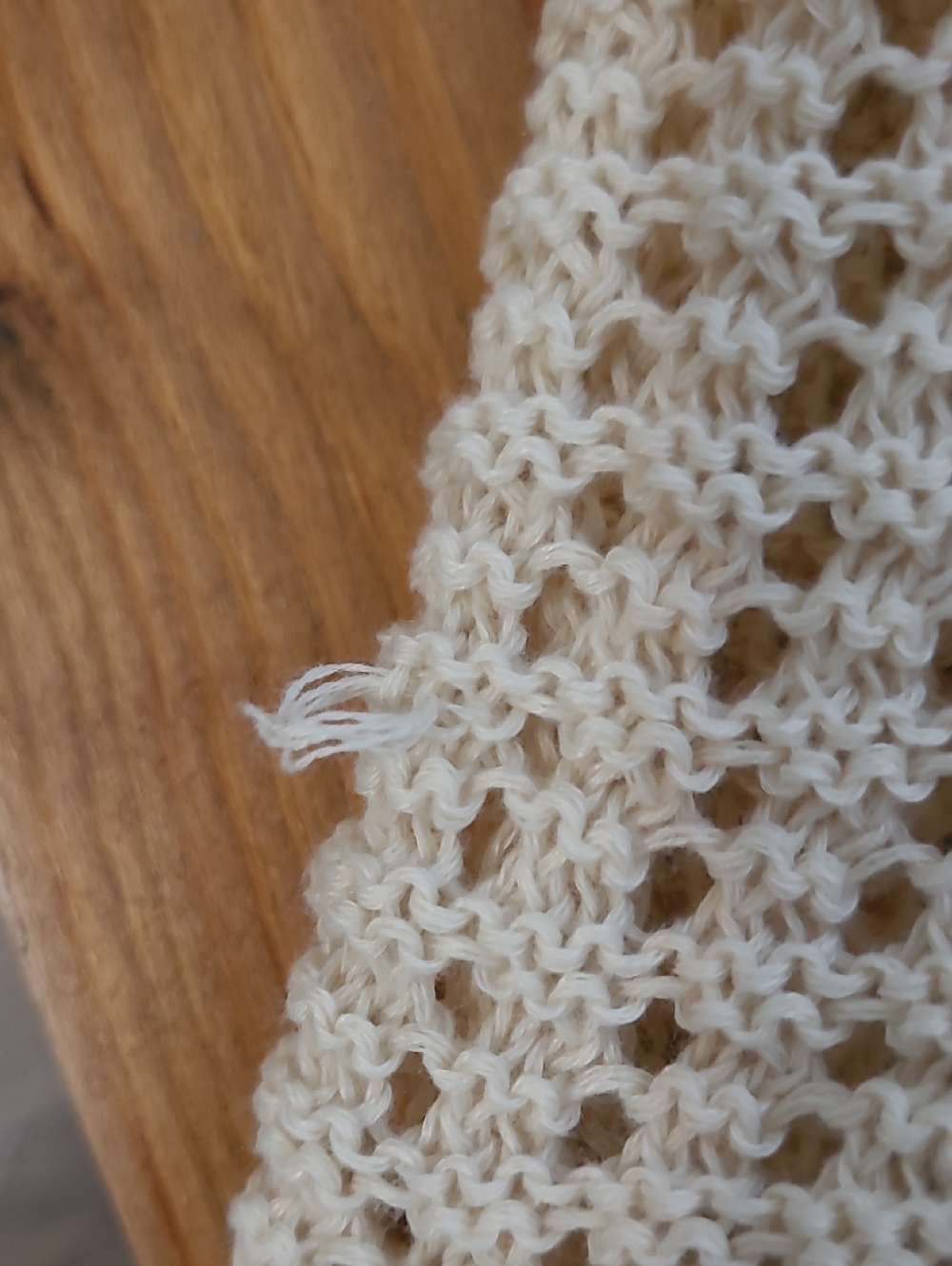 Light Tan Crochet Beach Cover Up - Picture 6 of 6